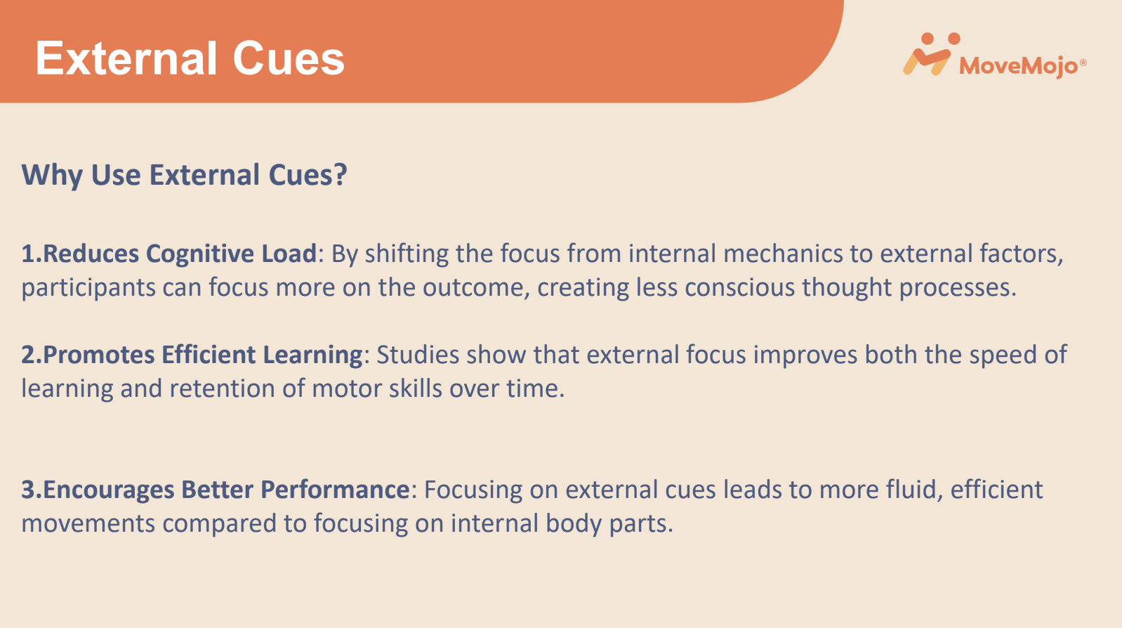 External Cues